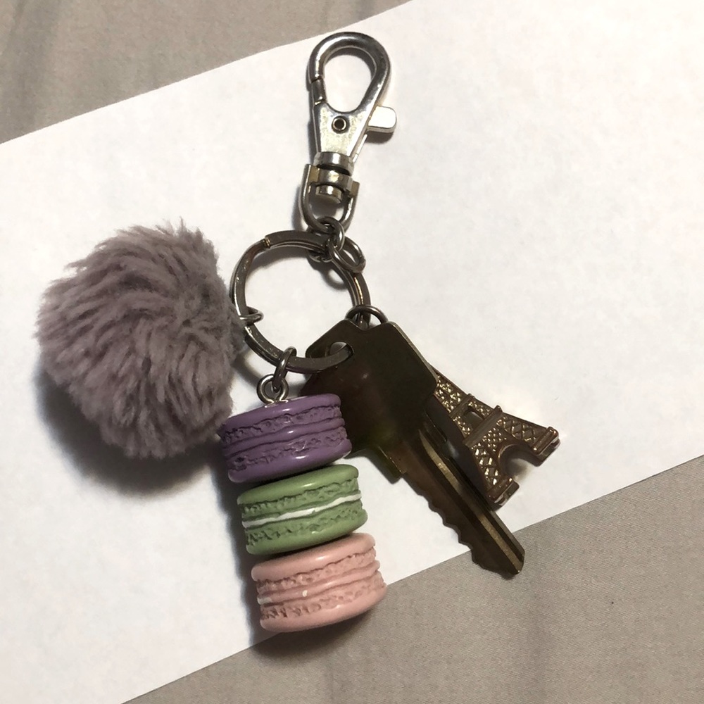 Laduree Macaron Eiffel Tower Key Chain